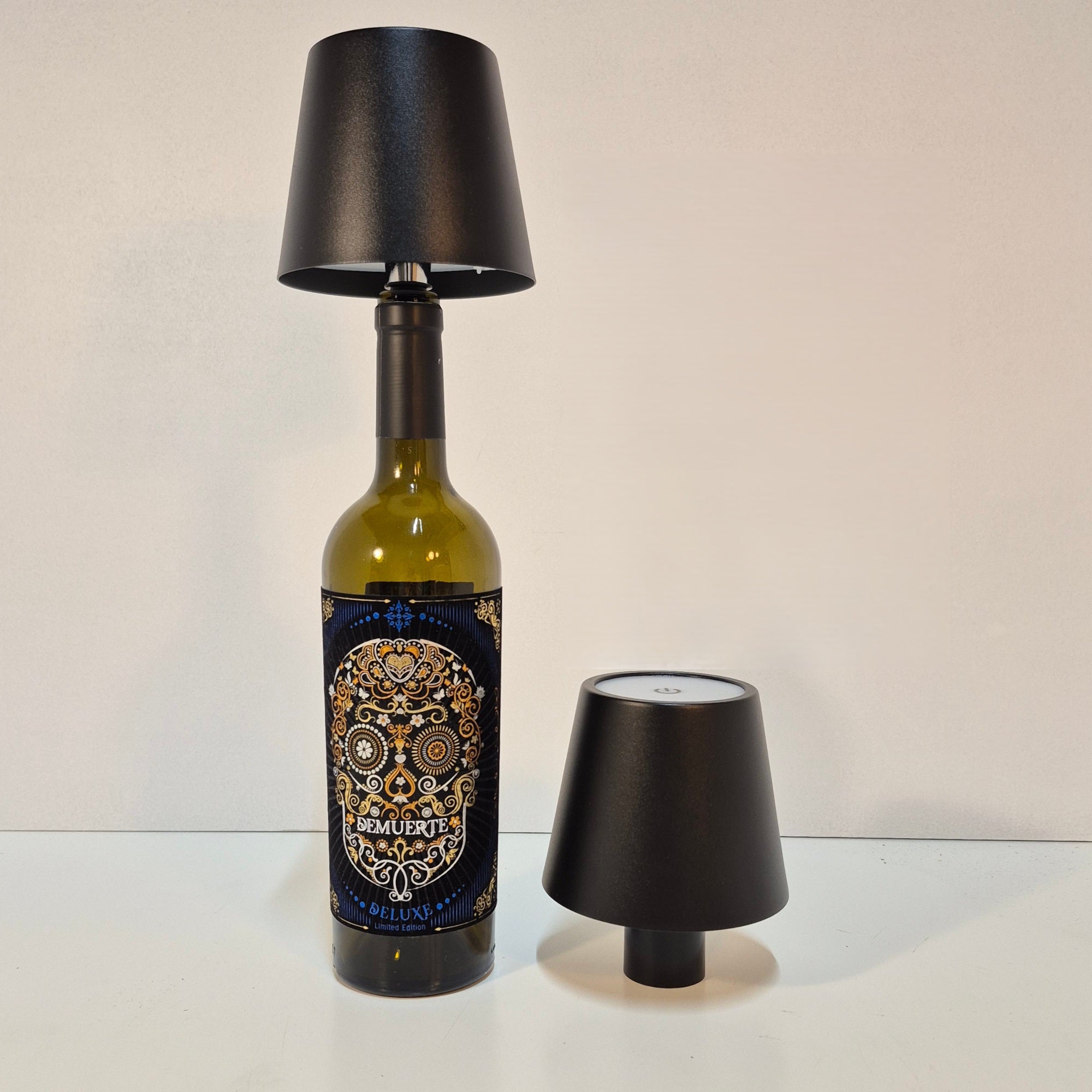 LUQQi H4 + Fleslamp Zwart (set van 4)