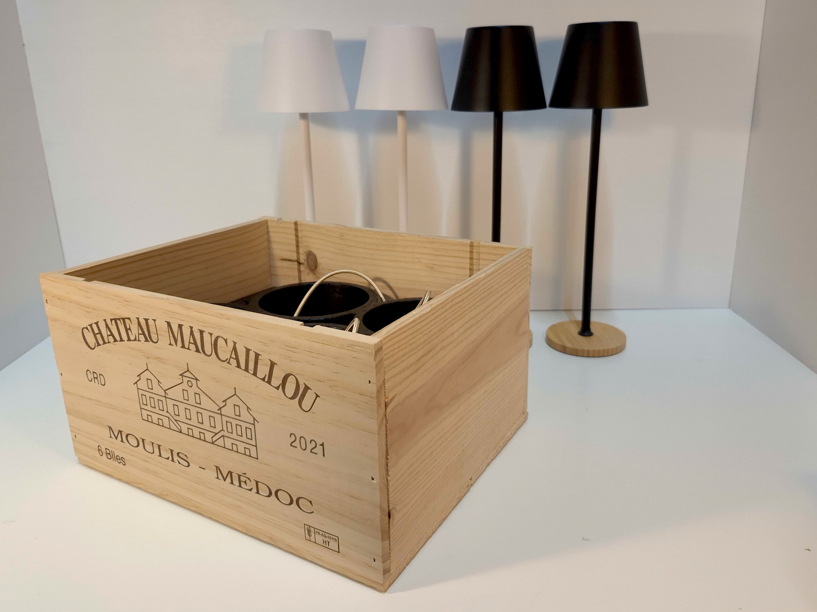 LUQQi H4 + Tafellamp Zwart (set van 2) & Wit (set van 2)